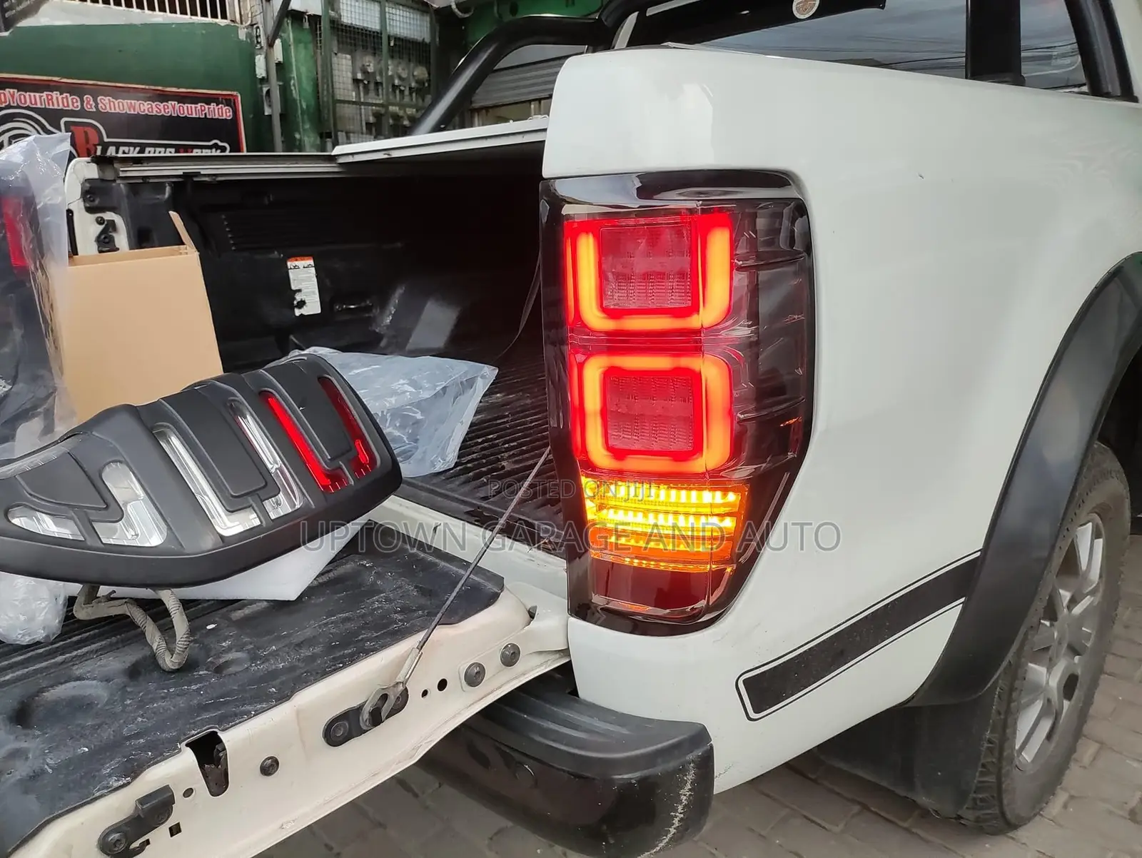 Ford Ranger Aftermarket Segimented Tail Lights