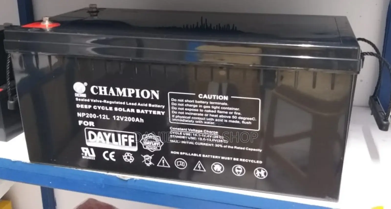 Champion Solar Gel Agm Deep Cycle Battery 12v 200ah