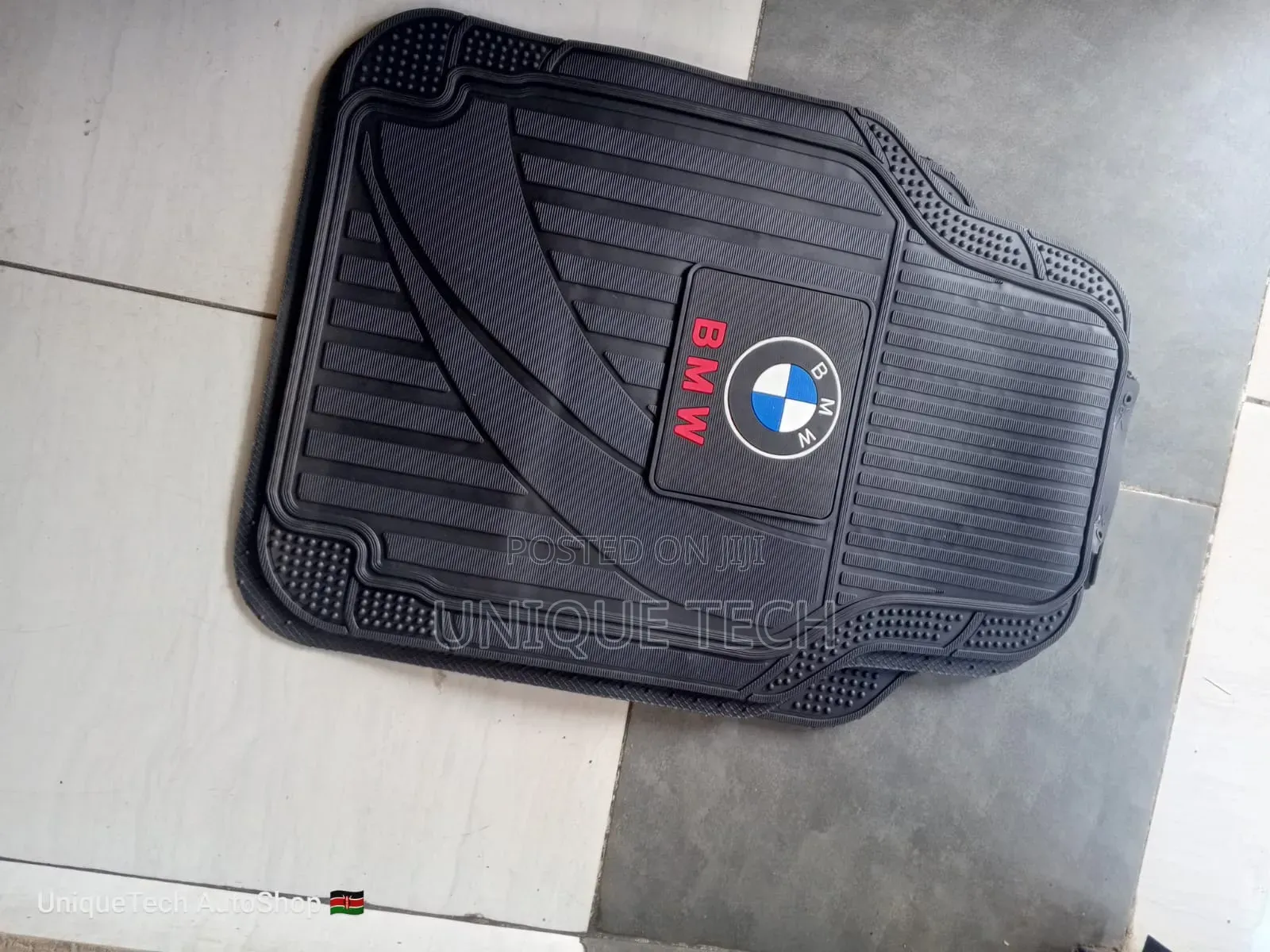Custom Fit Crubber Branded Floor Mats for BMW Car Interiors