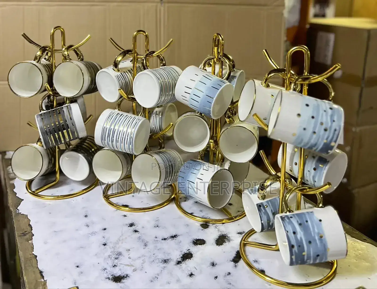 6pcs Ceramic Mugs