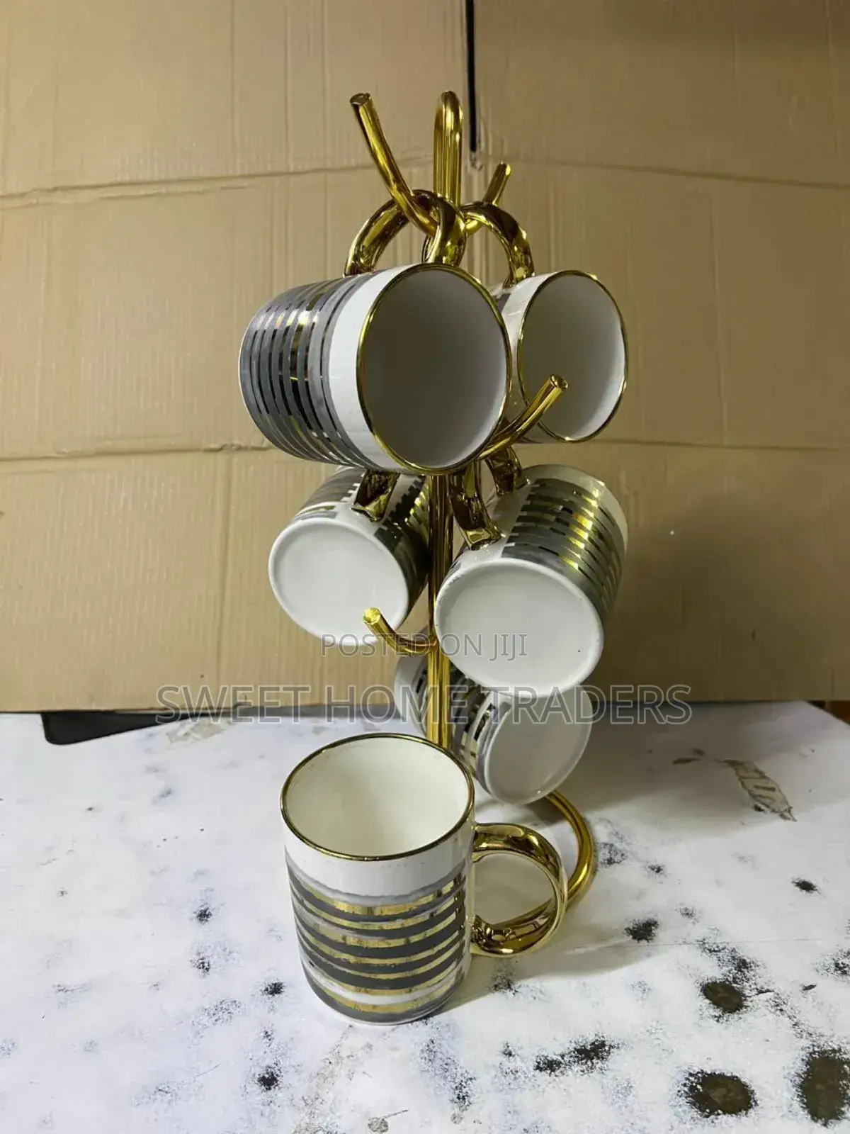 "6 PCS Ceramic Mugs 330 Ml*