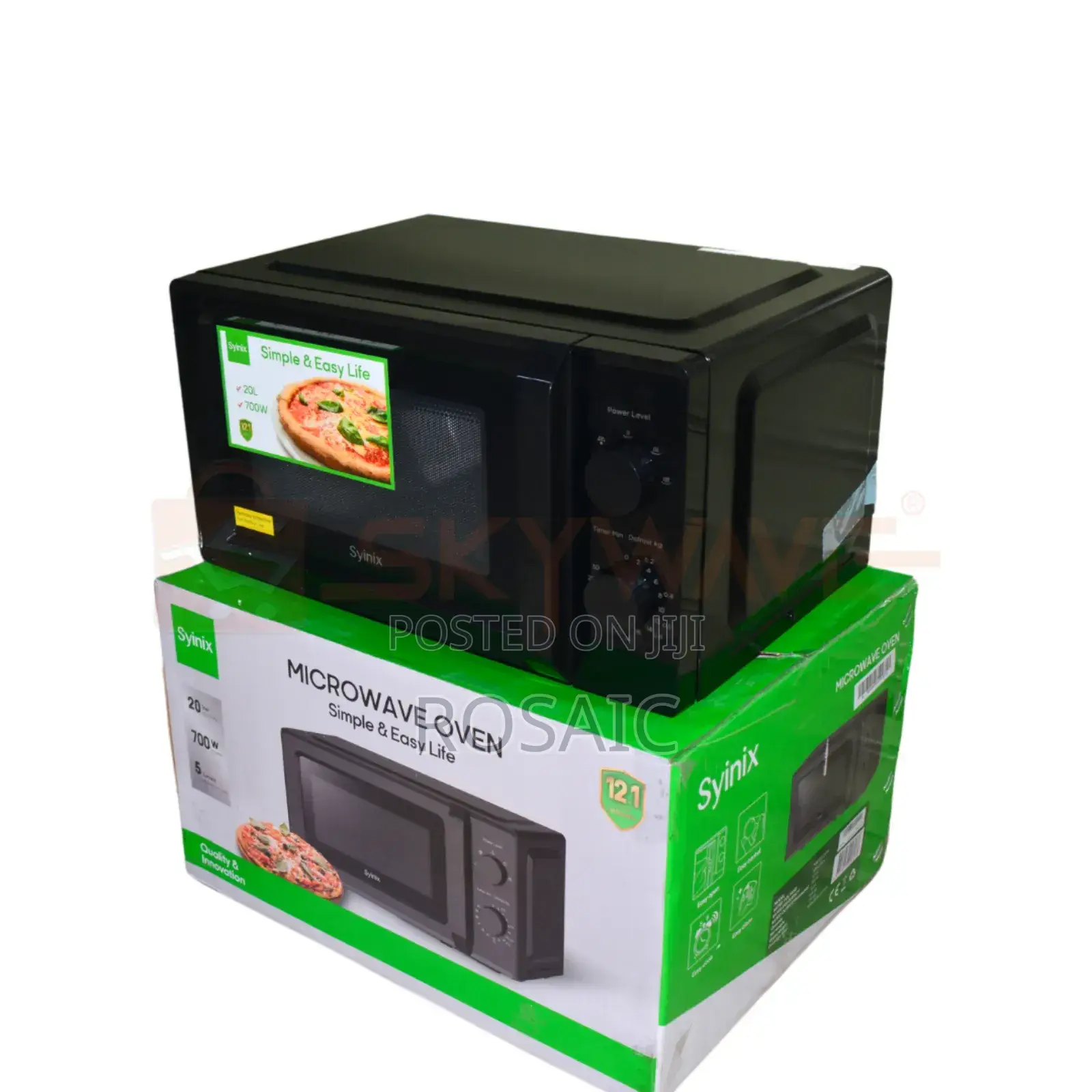 Syinix Manual Microwave