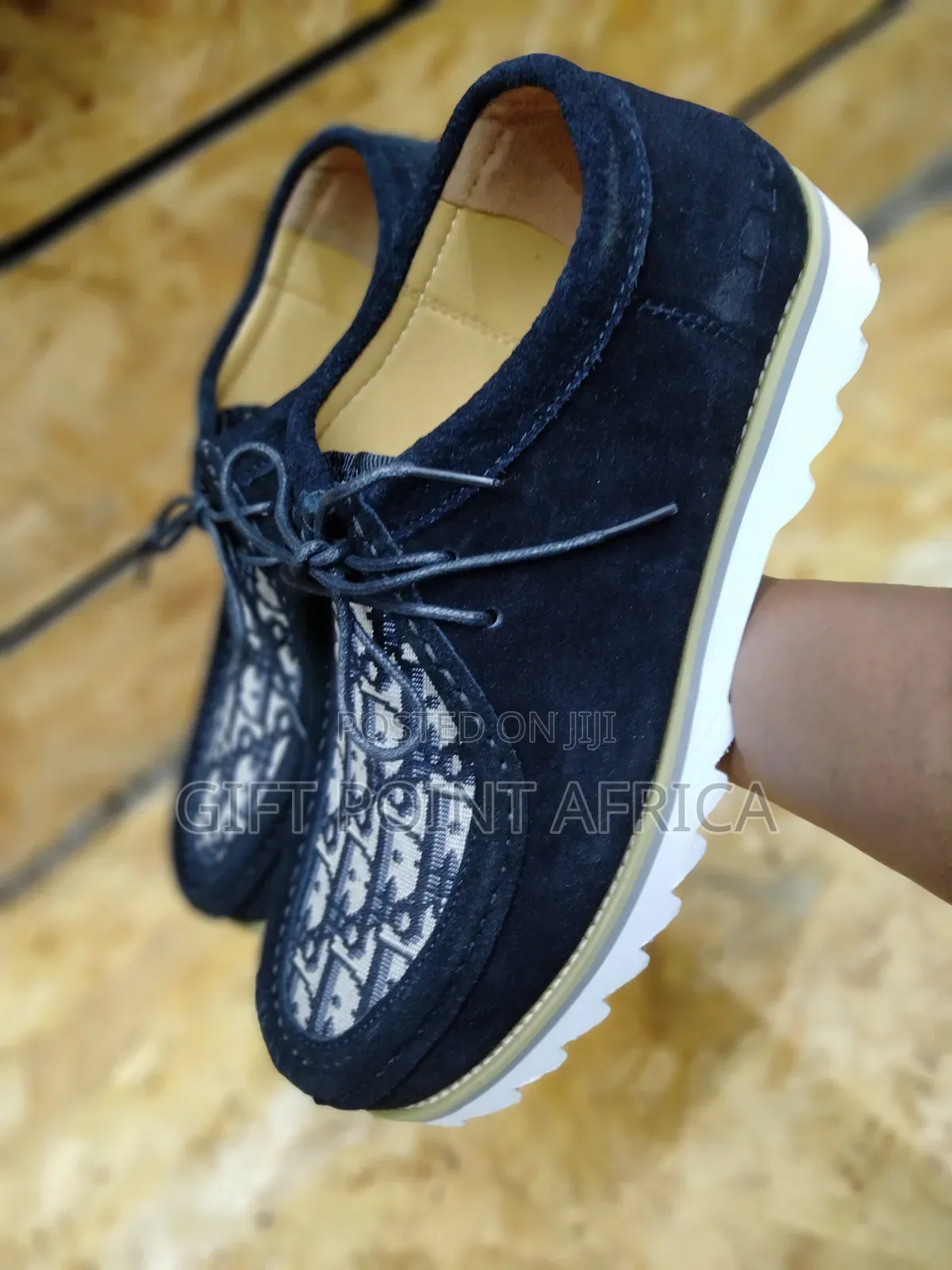 Black Clarks Dior Casual Shoes for Men
