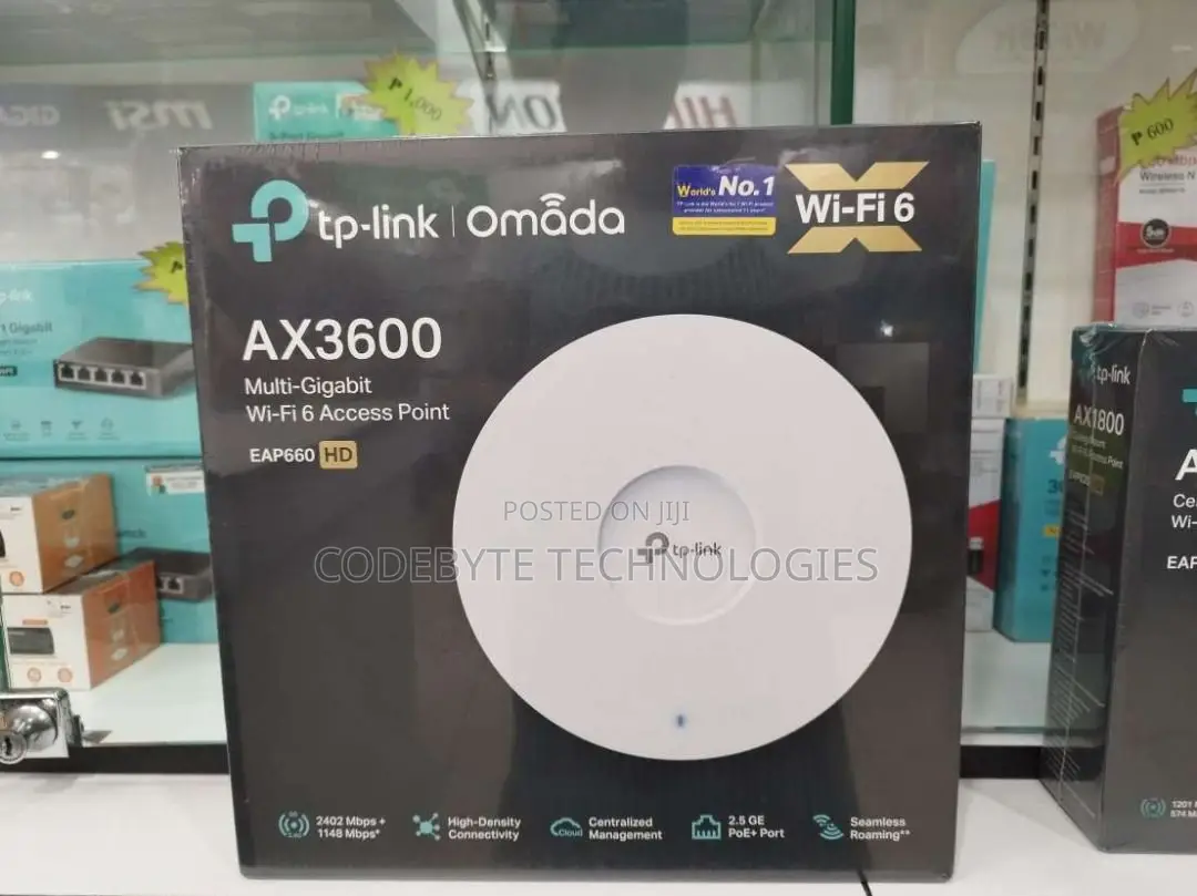 Tplink EAP660 HD (Omada) Access Point AX3600