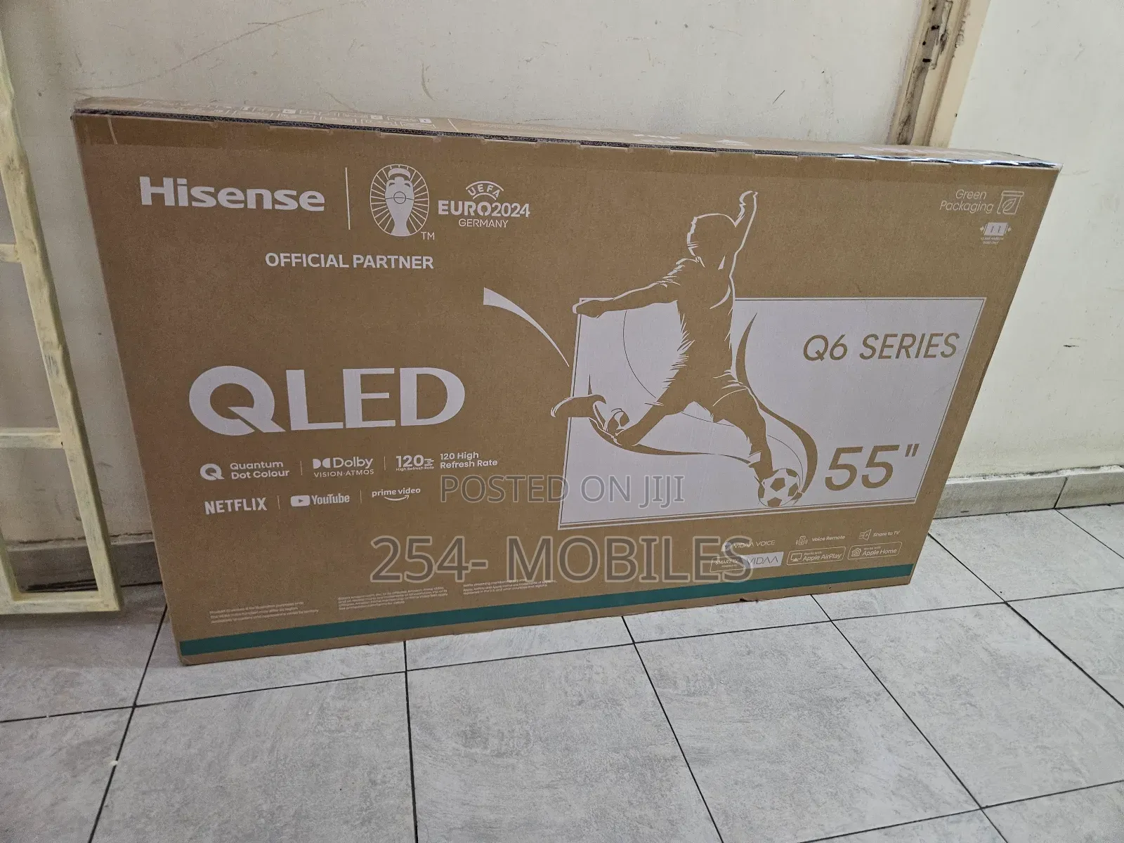Hisense 55′′ Q6n Qled Tv (Q6 Series) – 55q6n