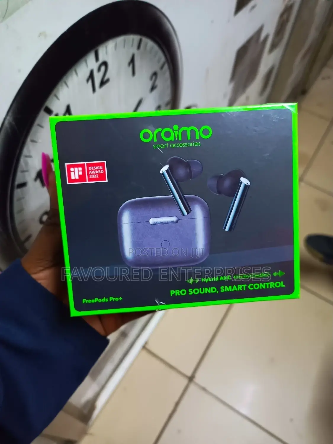 Oraimo Freepods Pro+ Hybrid ANC True Wireless Earbuds