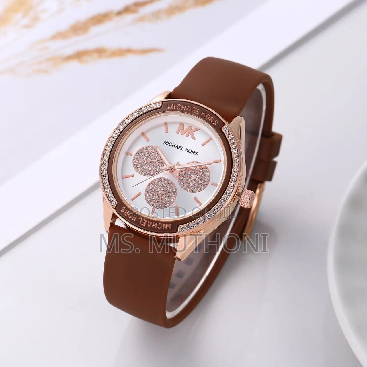 Premium Ladies Leather Strap Micheal Kors