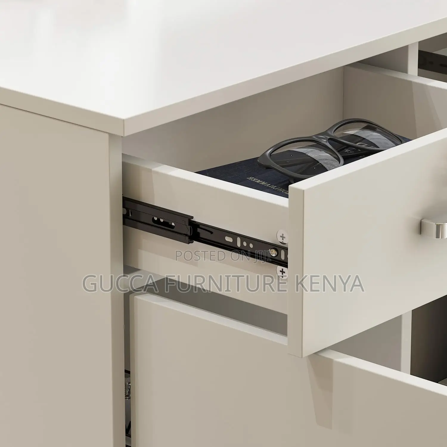 Office Furniture: L-Shaped Contemporary Reception Desk