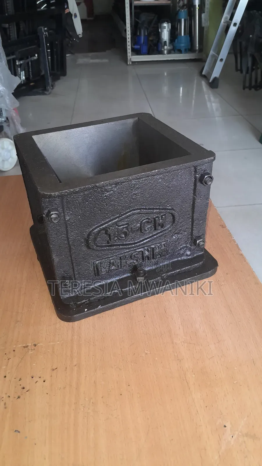 Cube Moulds/15cm3 Concrete Mould