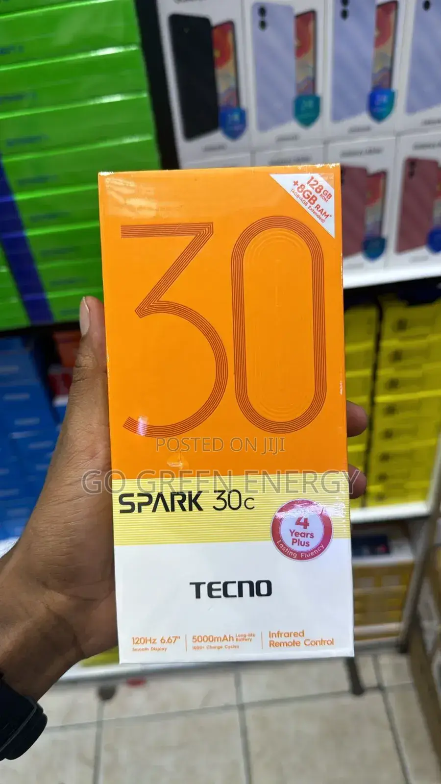 New Tecno Camon 50 256 GB Black