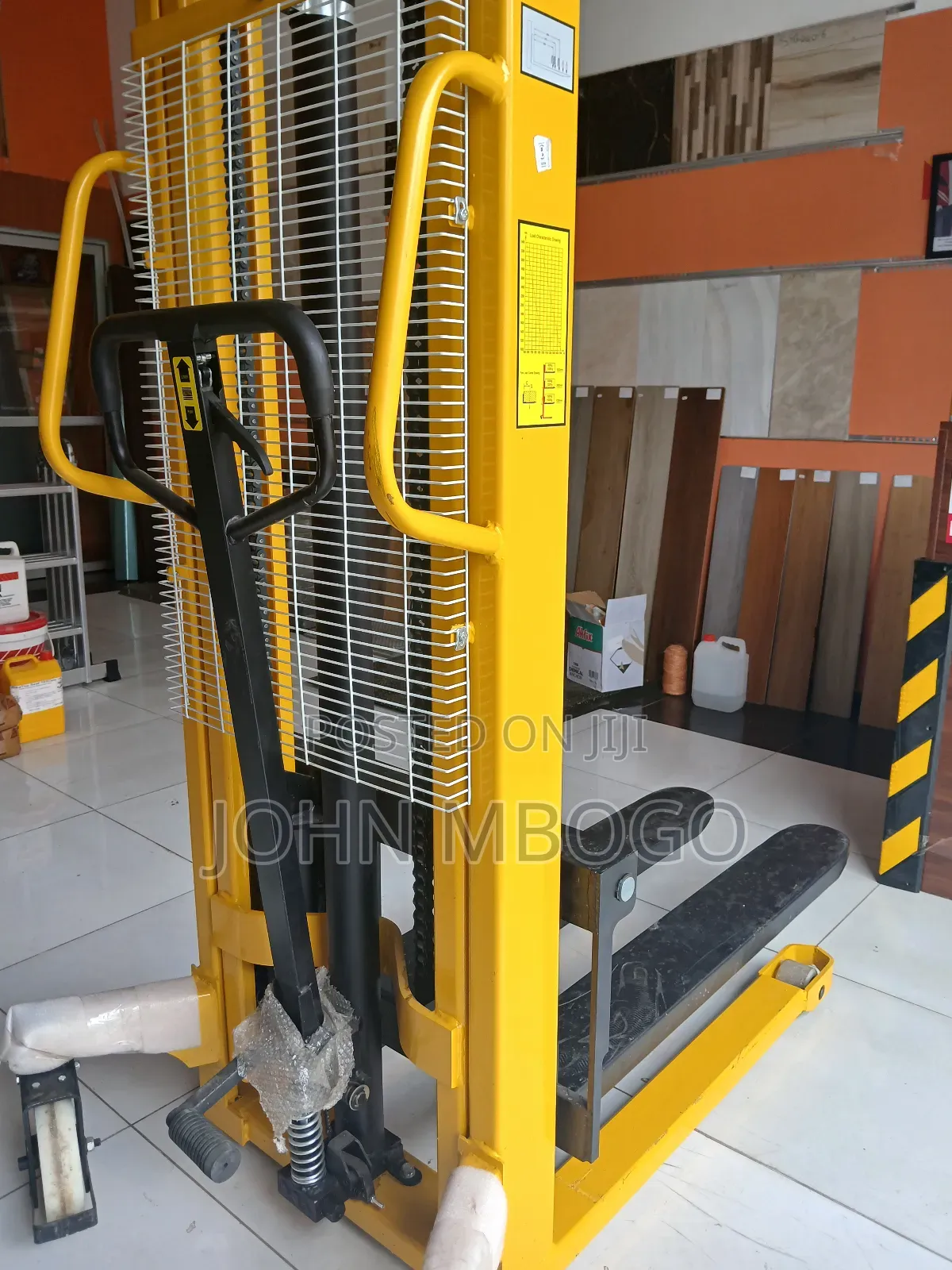 Hydraulic Manual Stacker Machine