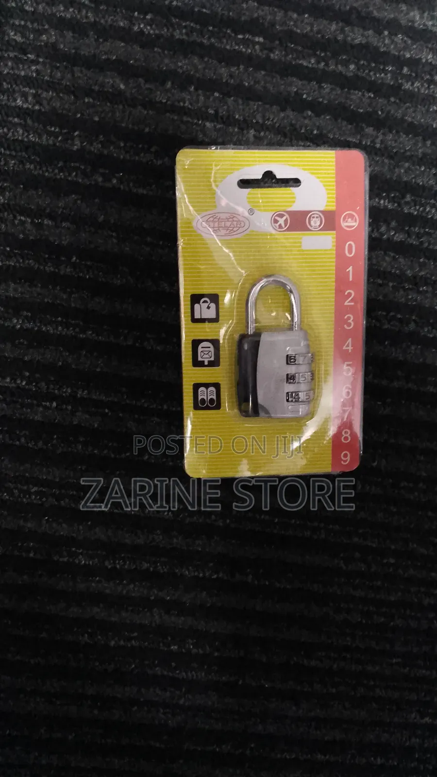 3 Password Combination Padlock