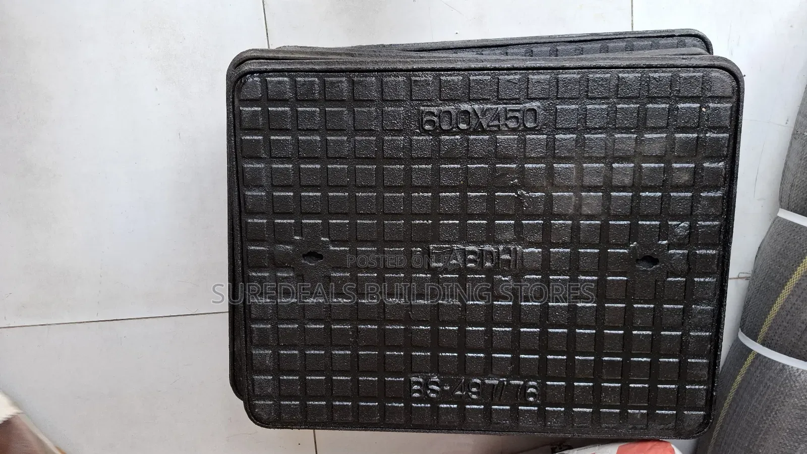 Cast Iron Manhole Covers (Inspection Chamber).450mm by 600mm