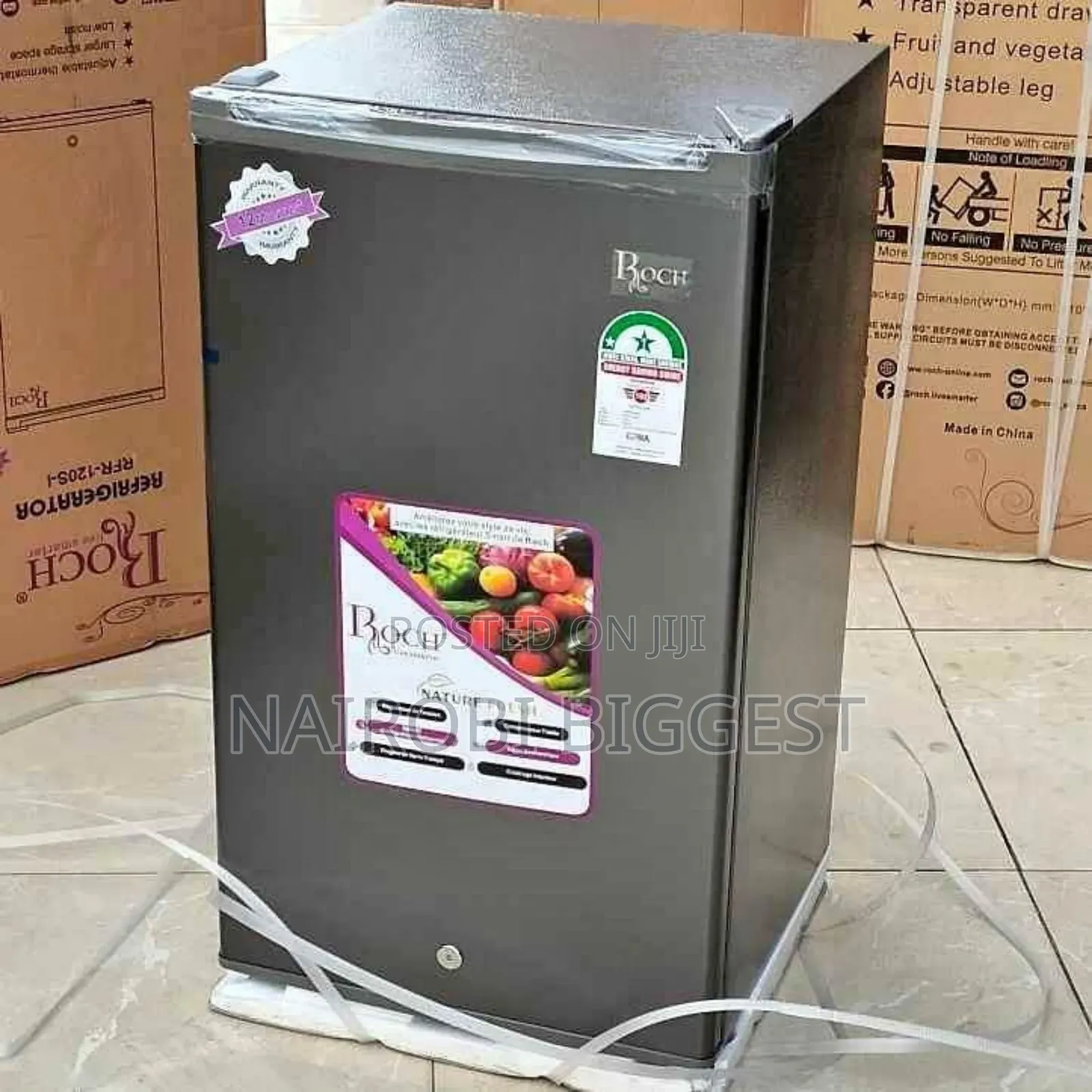 Roch Single Door Refrigerator – 90 Litres RFR-120s-I – Silve