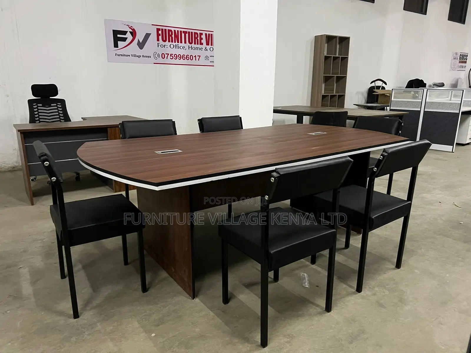 10-Seater Office Boardroom Table (240cm X 120cm)