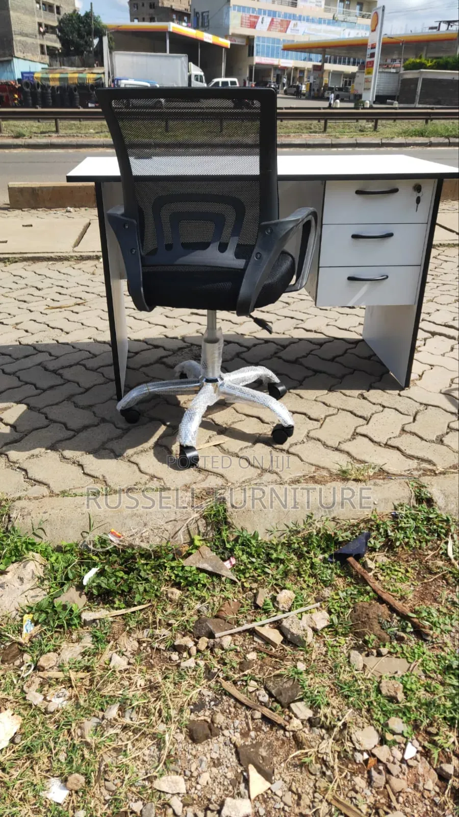 Office Desk Plus Office Chair