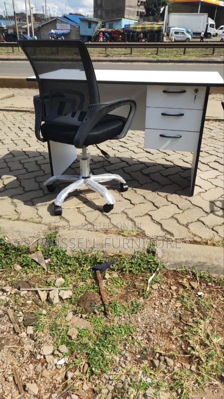 Office Desk Plus Office Chair