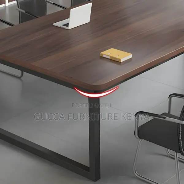 Conference Tables:2400mm Simple Wooden Top Conference Table