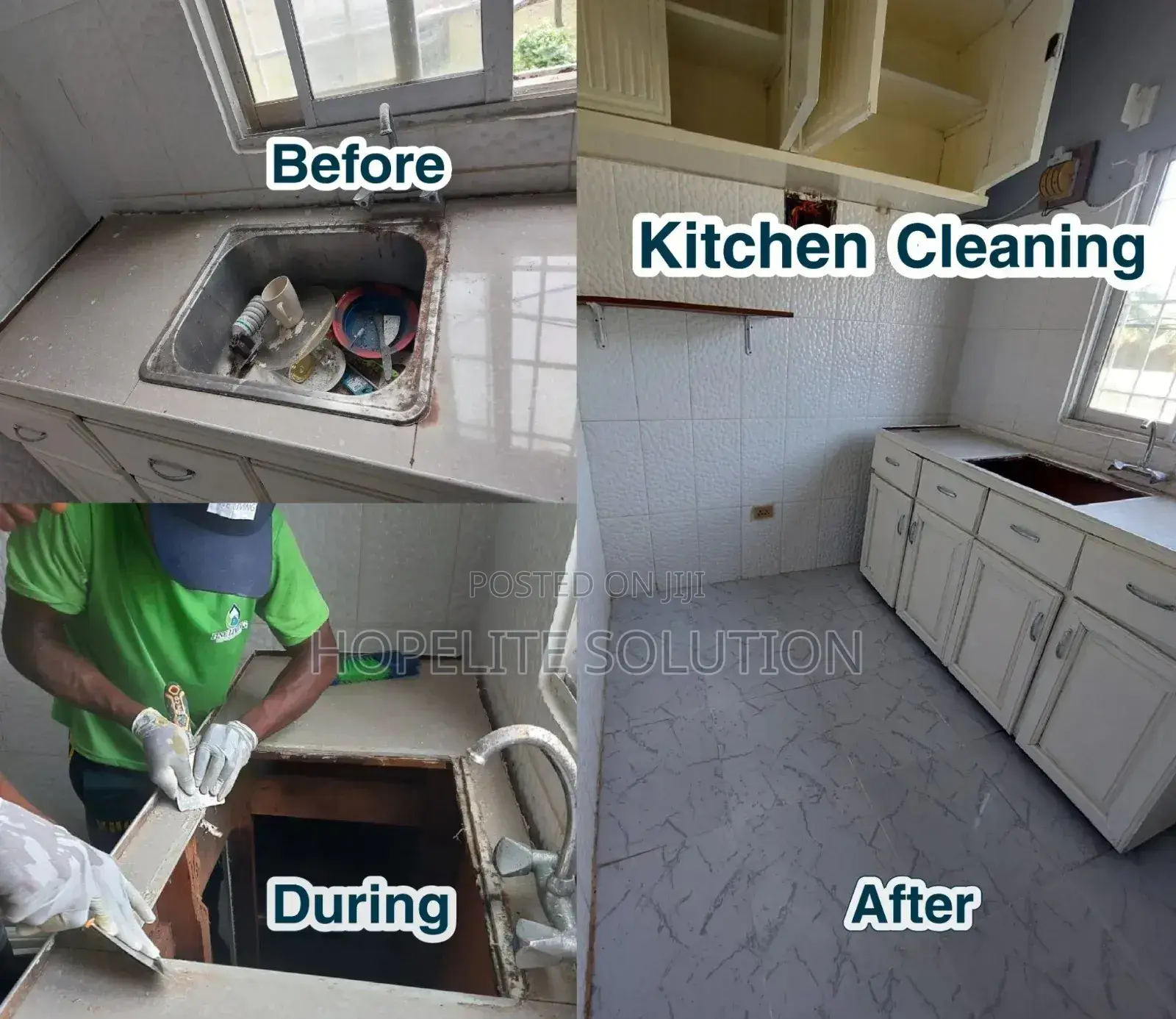 Kitchen Sinks Cleaning