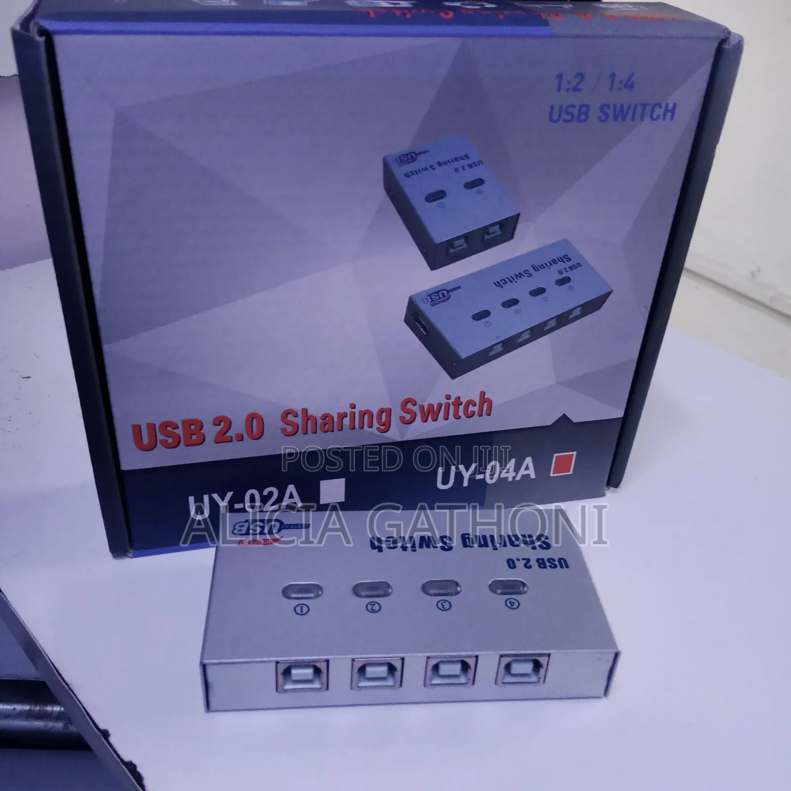 4 Port USB Sharing Printer Switch