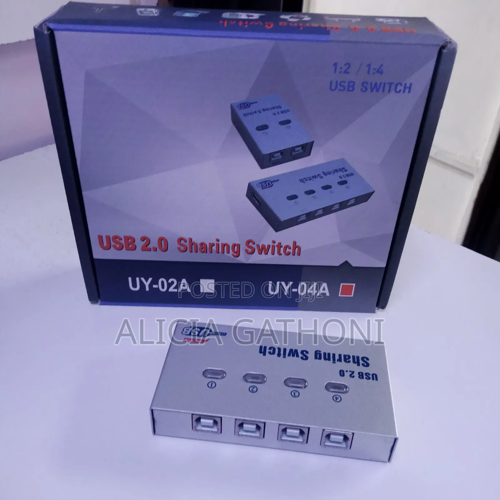 4 Port USB Sharing Printer Switch
