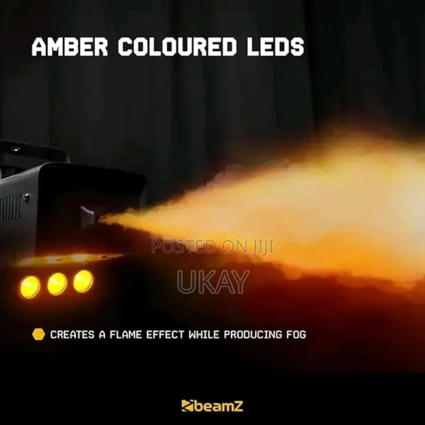 Beamz Rage 600 LED Smoke Machine.