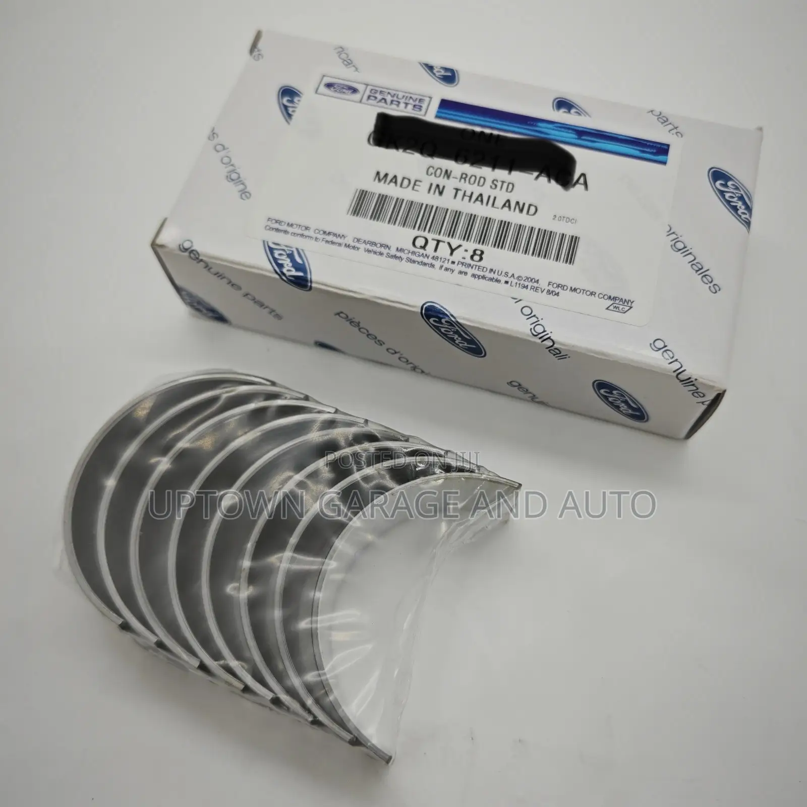 Ford Raptor 2.0l Con Bearing and Main Bearing