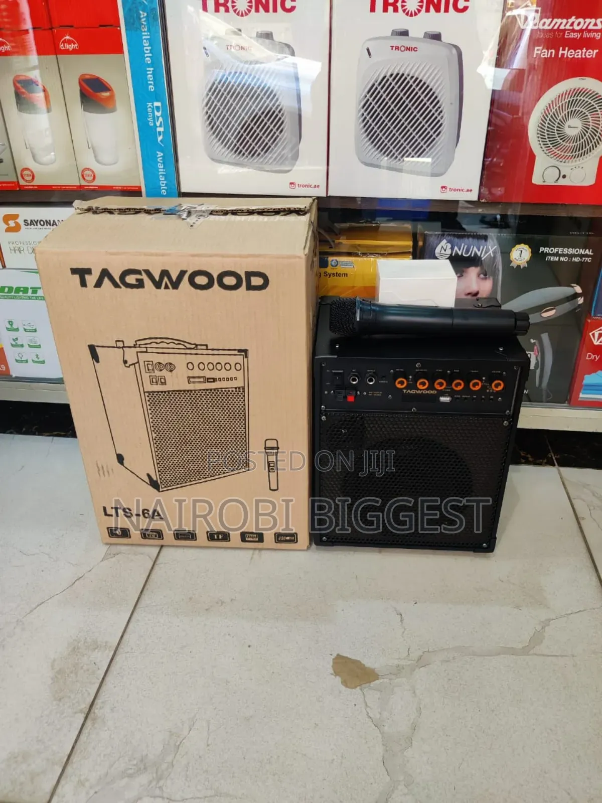 *Tagwood 6" Rechargeable Portable Speaker 6A
