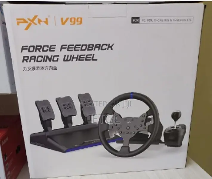 PXN V99 Force Feedback Steering Wheel Pc,Xbox