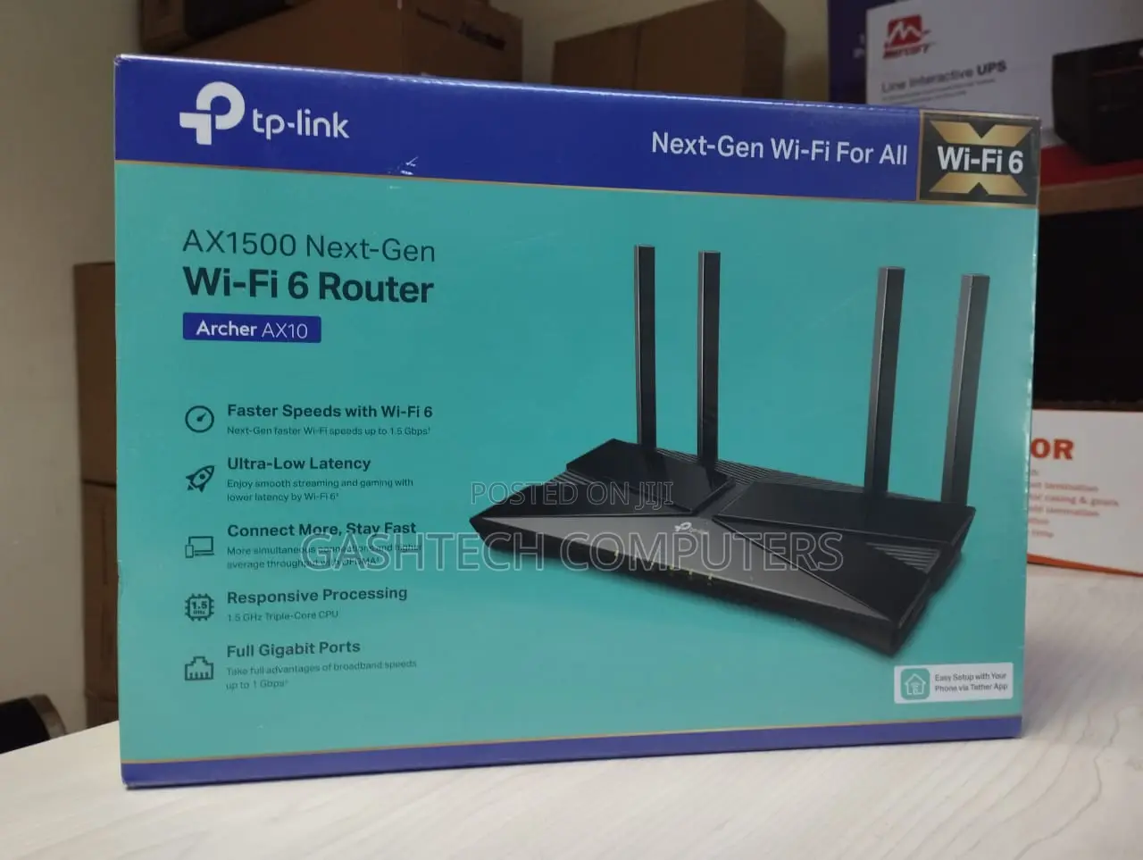 Archer Ax10 TP-Link Ax1500 Wi-Fi 6 Archer Ax10 Router