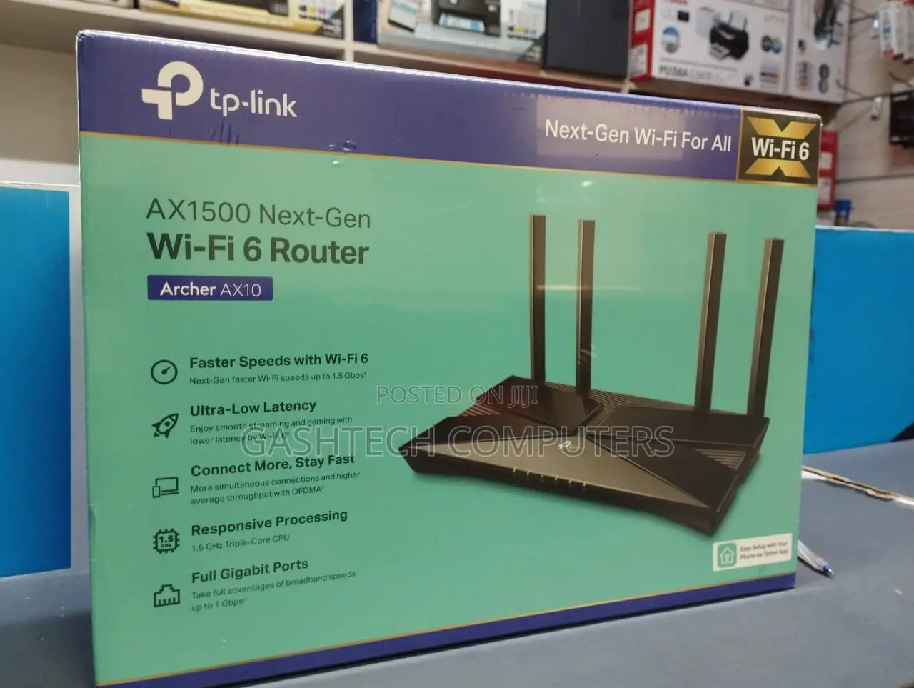 TP-Link Wi-Fi 6 Router Archer Ax10 Next-Gen Ax1500