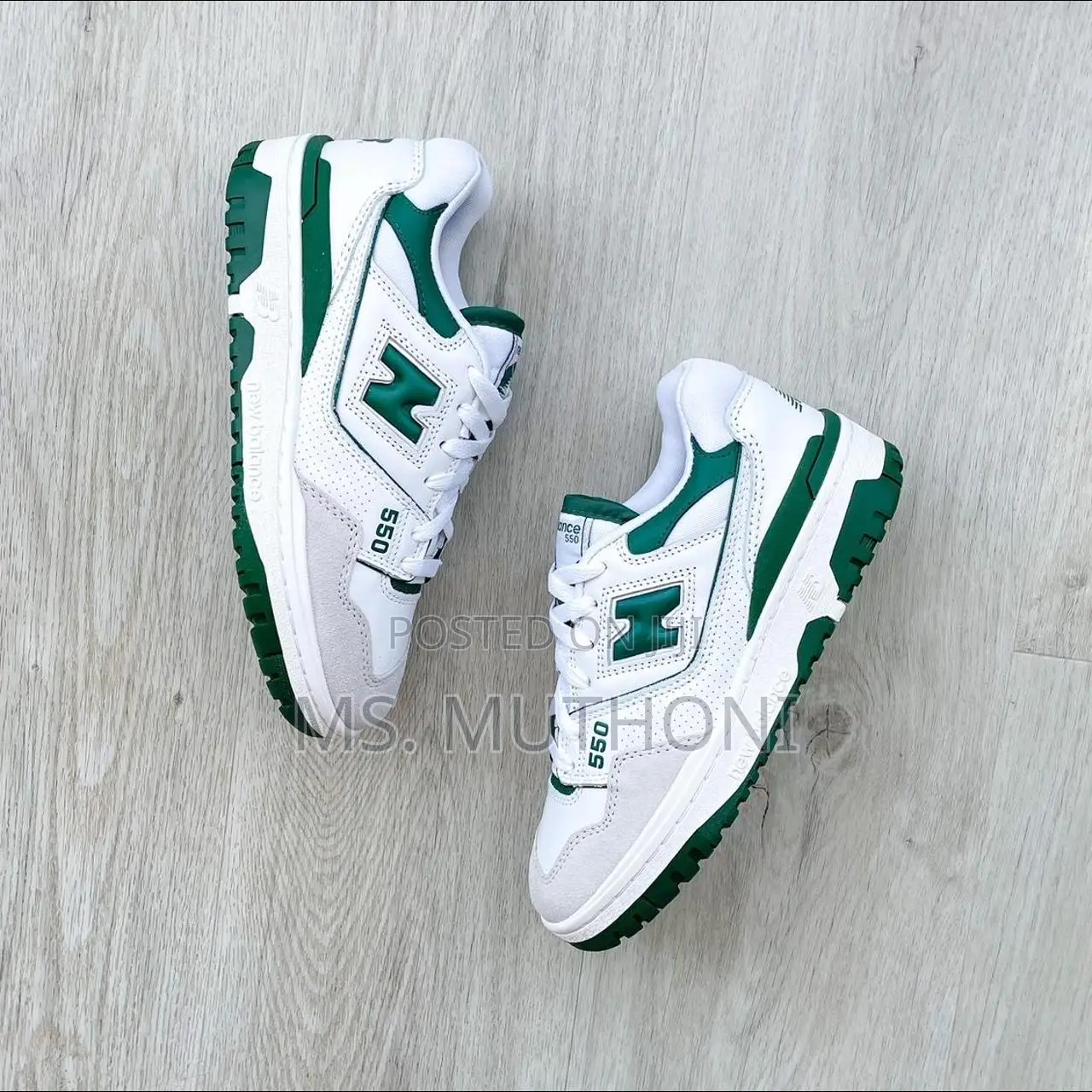 New Balance 550 ‘White Gray*/ White Green