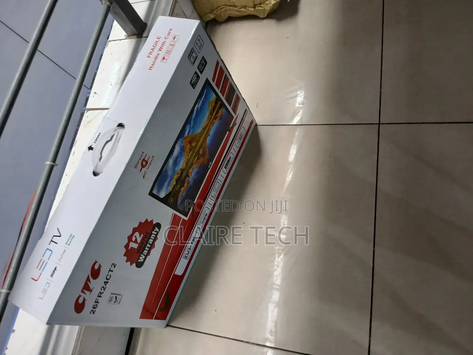 CTC 26''inches Free to Air Channels-With USB and HDMI Ports