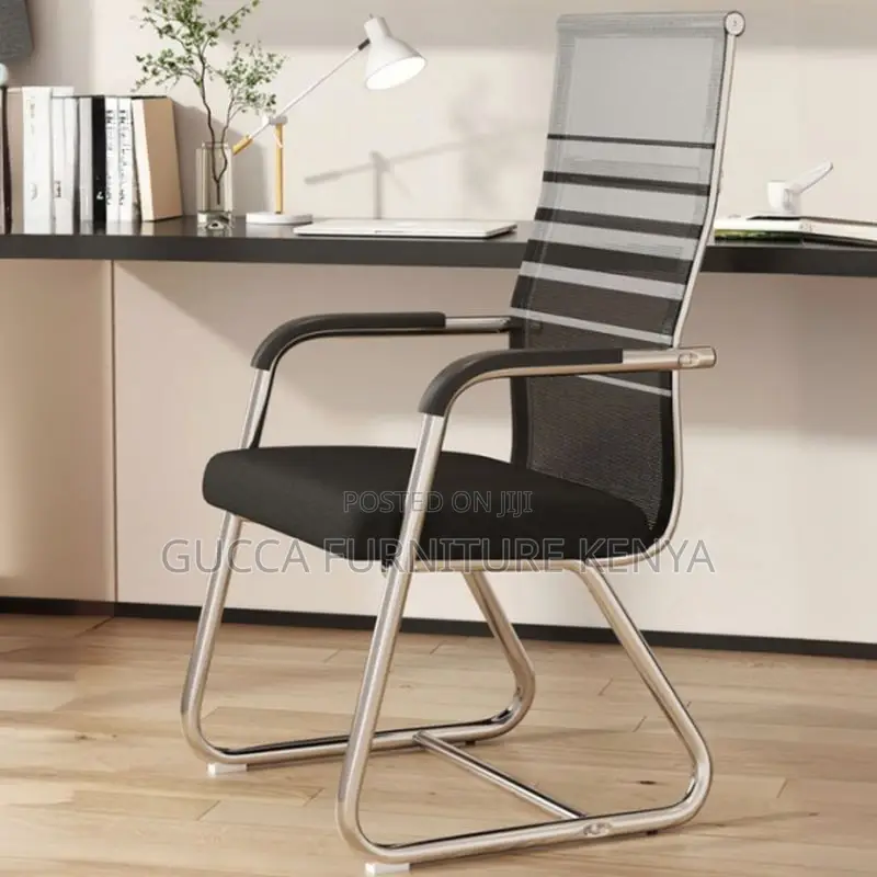 Office Chairs: Contemporary Upholstered High Back Chair