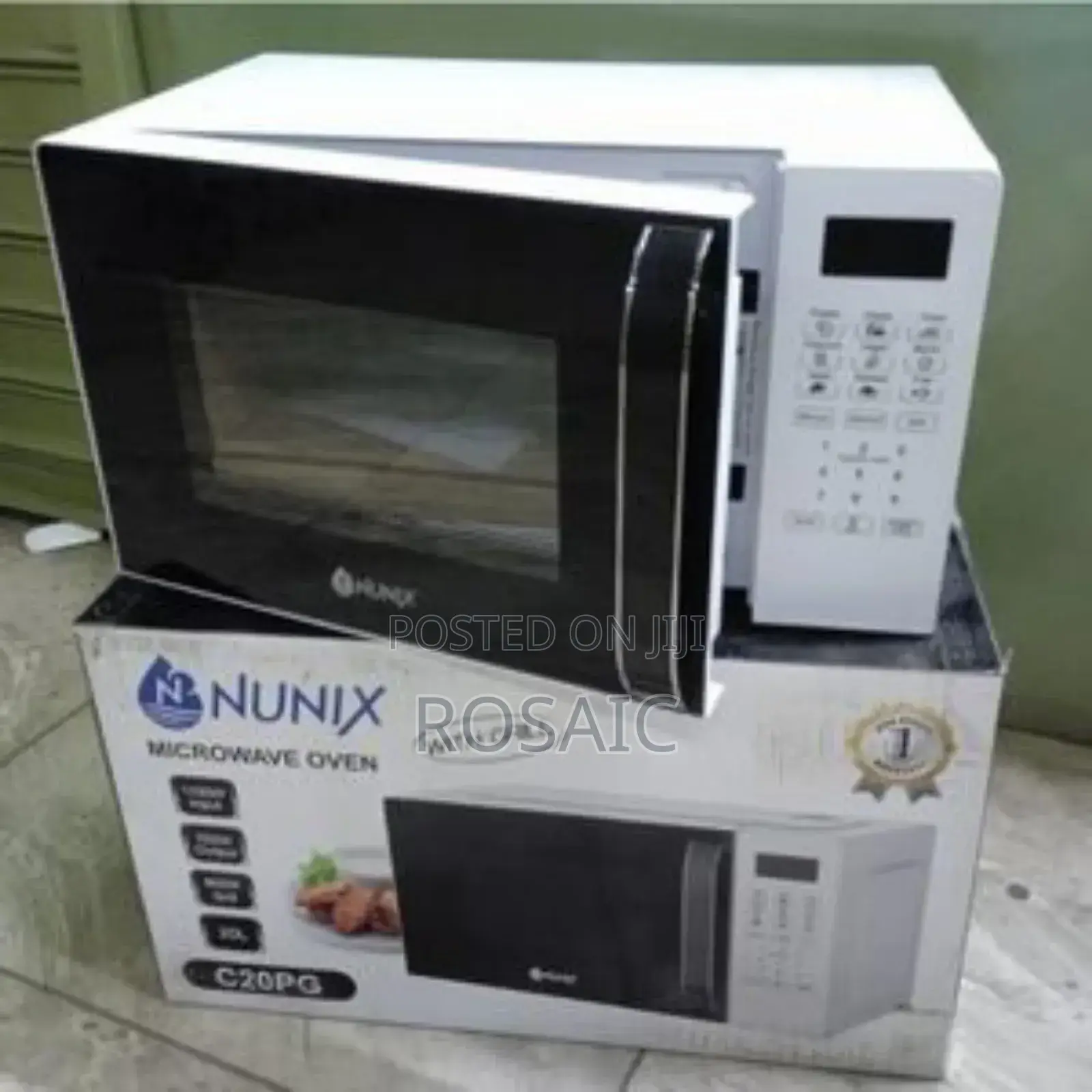 New Model 20 Litres Nunix Digital Microwave With Grill