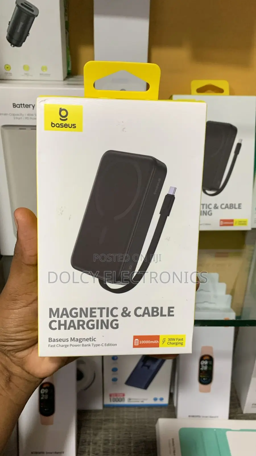 Baseus 30w Magnetic Mini Wireless Fast Charge Power Bank