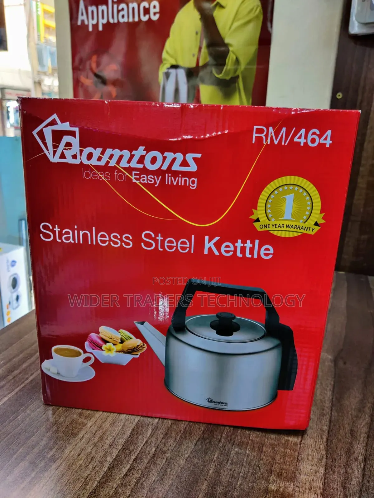 *Ramtons Traditional Kettle 5litres RM 464