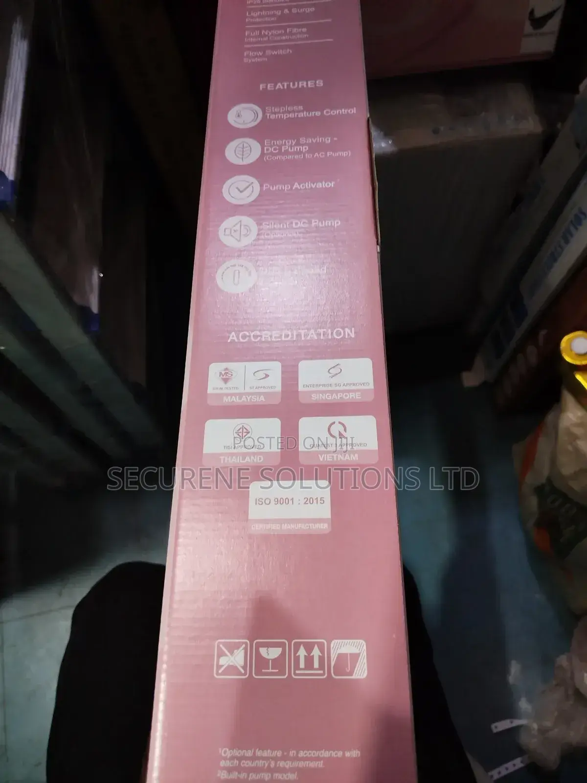 Instant Electric Water Heater S8i 3.5kw.