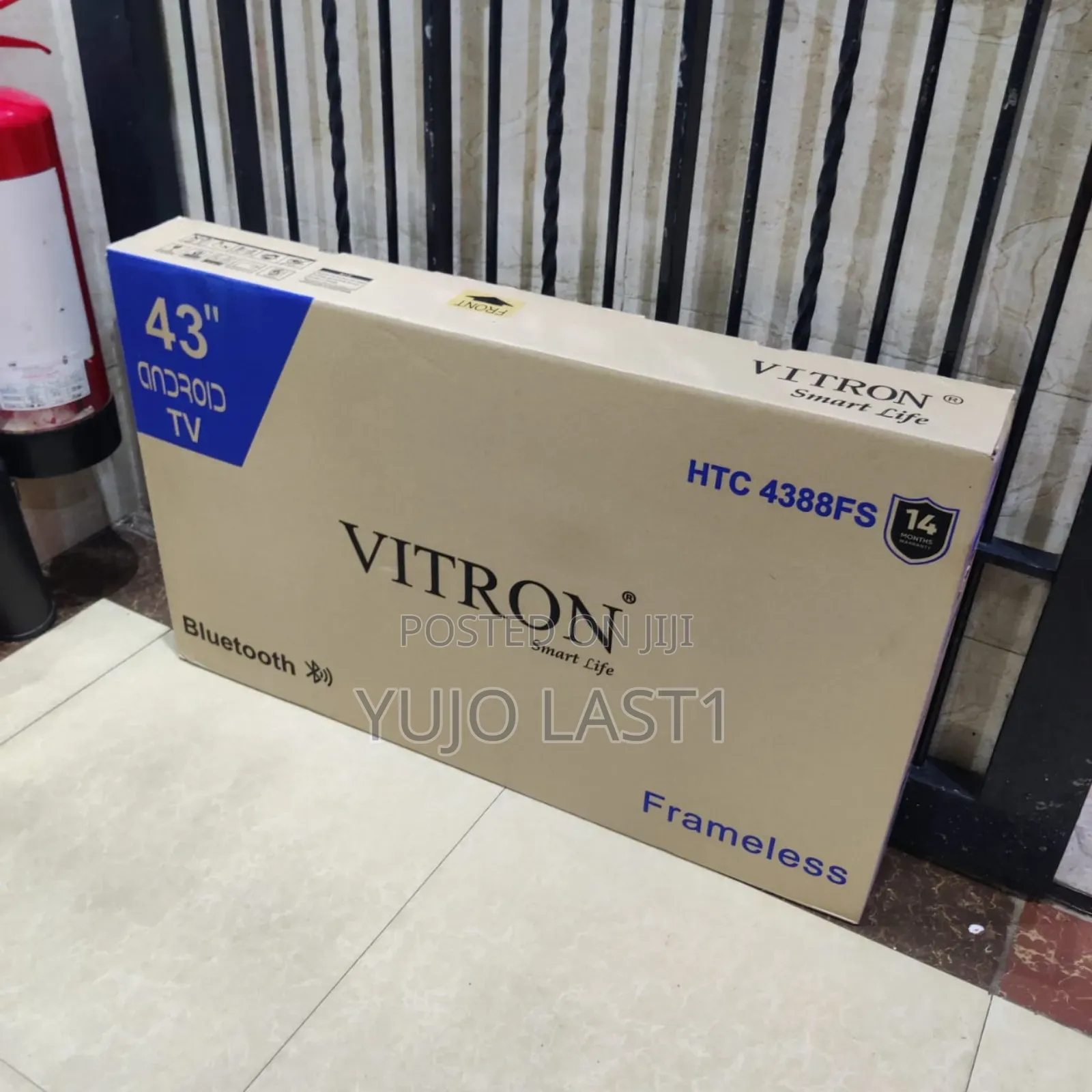 Vitron 43 Inch Smart Android Frameless Full Hd Tv