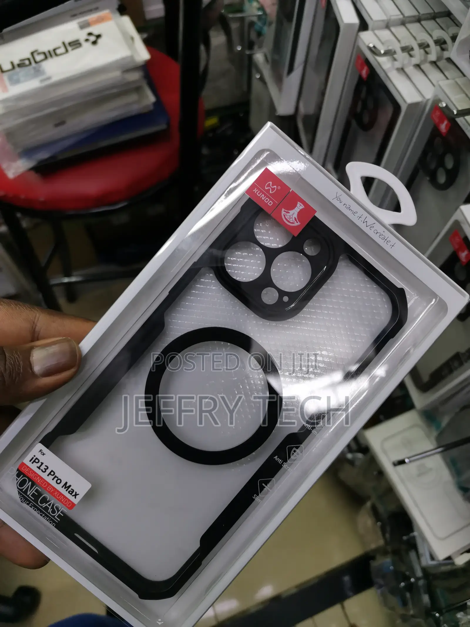 iPhone 13 Pro Max Shockproof Airbag Case With Magsafe