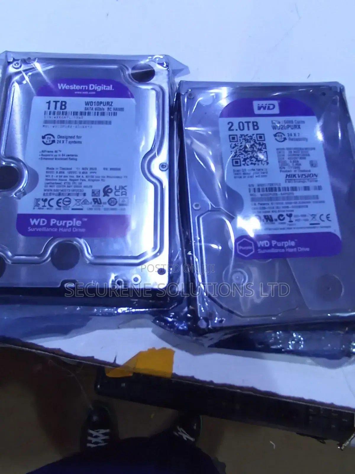 WD Purple Black Wd/Segate Make 1 TB Surveillance Hard Disk