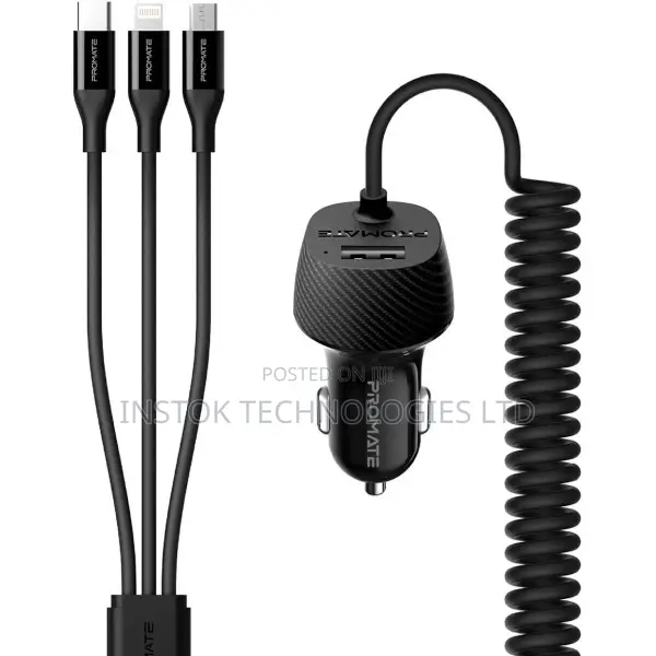 Promate Voltrip-Uni Multi-Connect Universal Car Charger