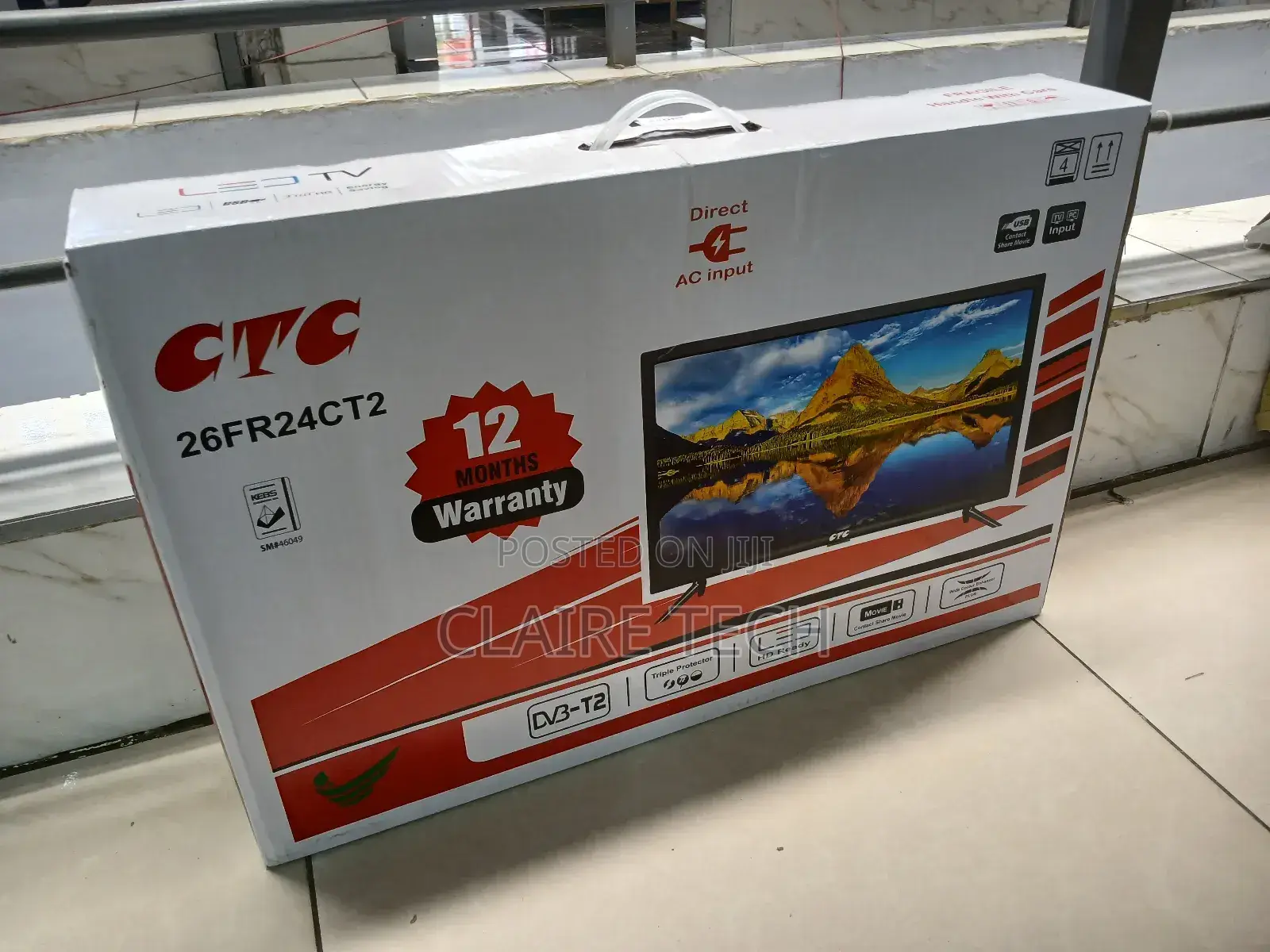 CTC 26 Inch Digital Frameless
