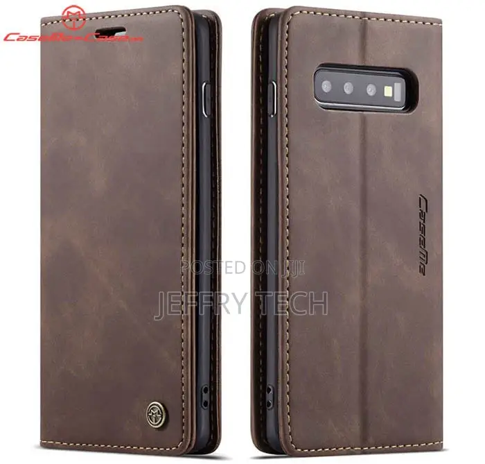 Samsung Galaxy S10 Plus Retro Wallet Kickstand Magnetic Flip