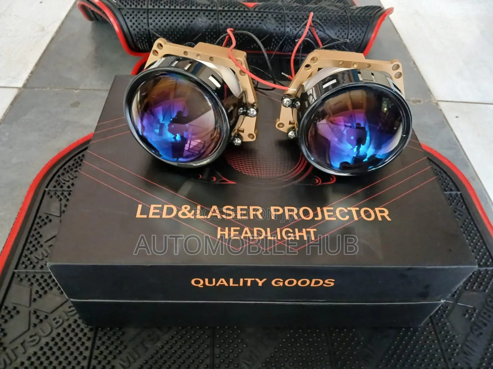 LED and Laser Projector Headlights in Cars