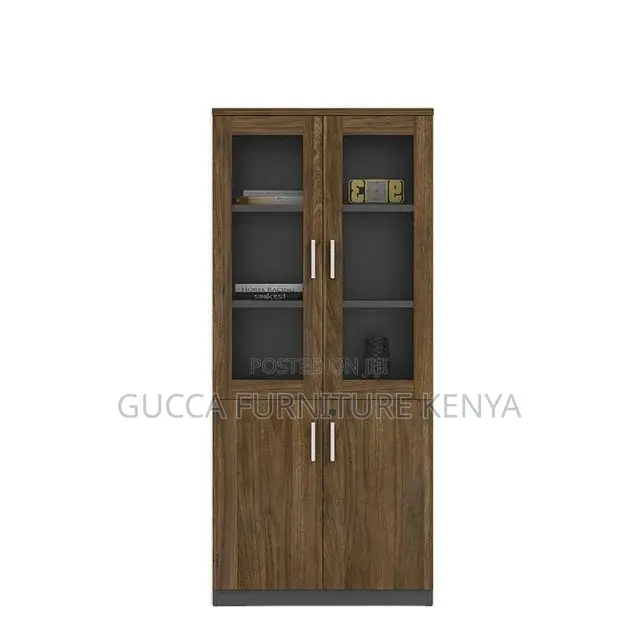 Cabinets: Neo Front 2-Door Wooden File Cabinet