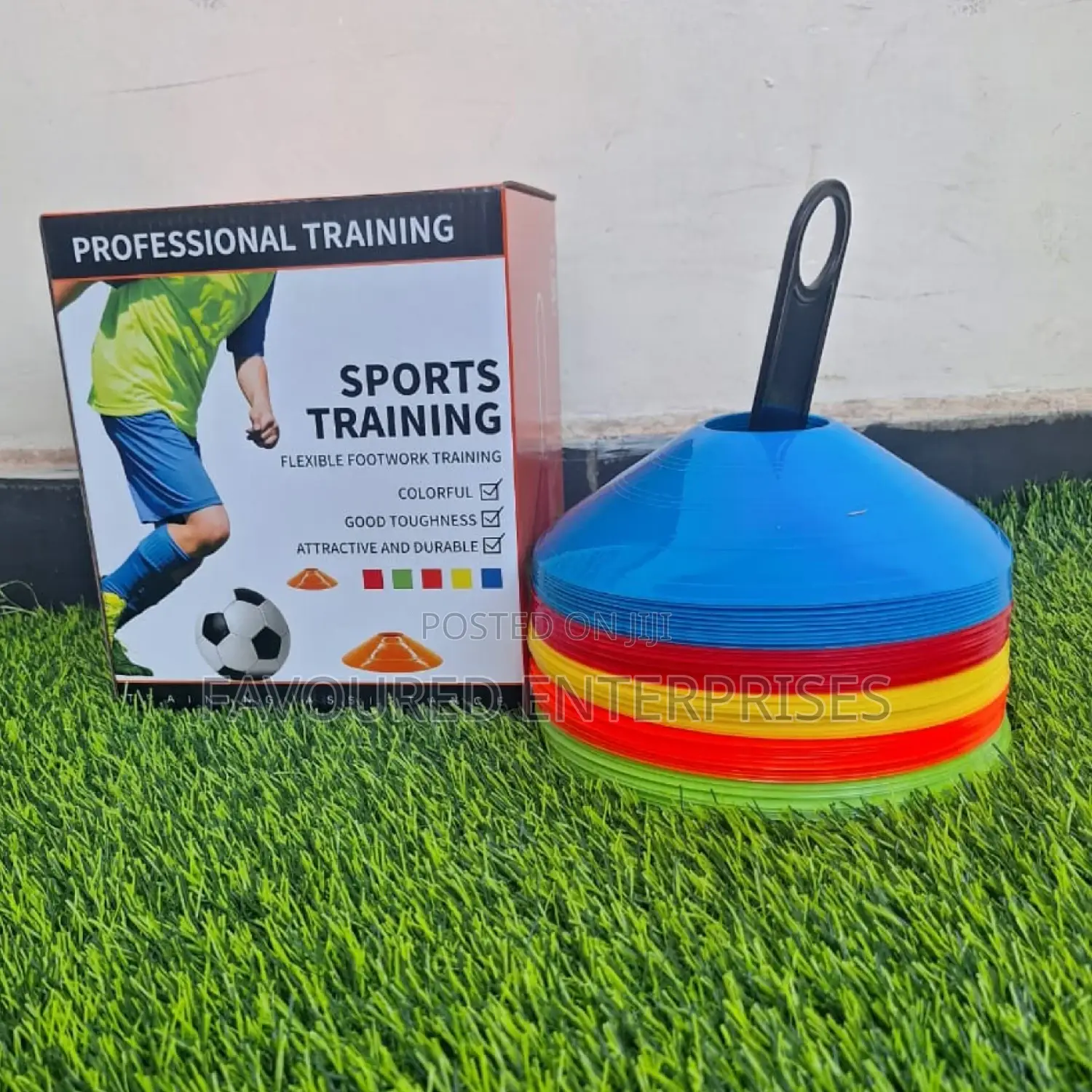 Football Cones 50 Pieces