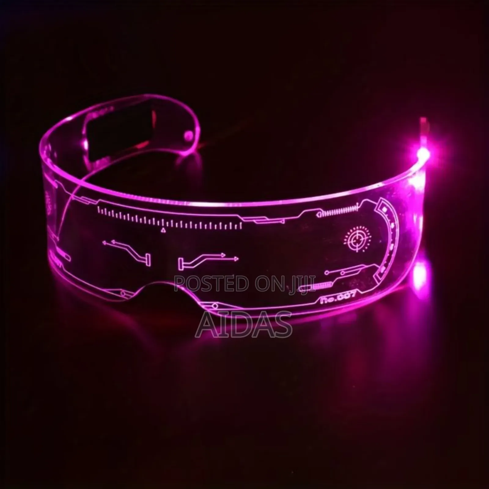 Futuristic LED Glasses