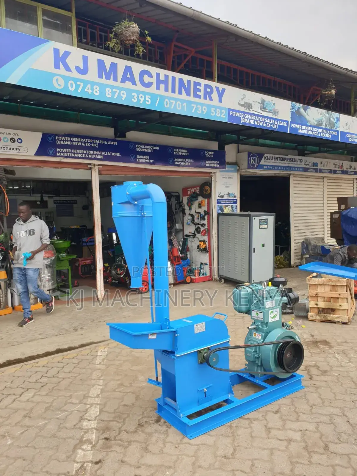 Diesel Powered Poshomill - 450kgs/Hr