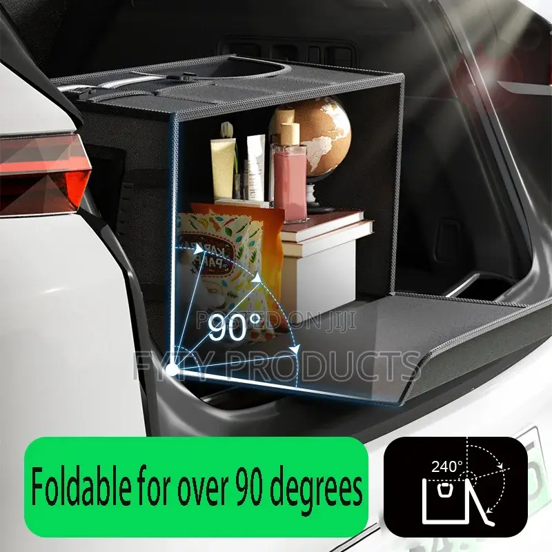 Foldable Storage Box for Car Trunk Oxford Car Storage Box